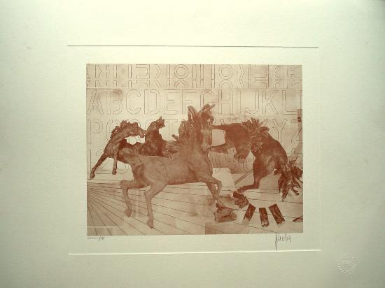 Gineba (1940) retouchè - litografie